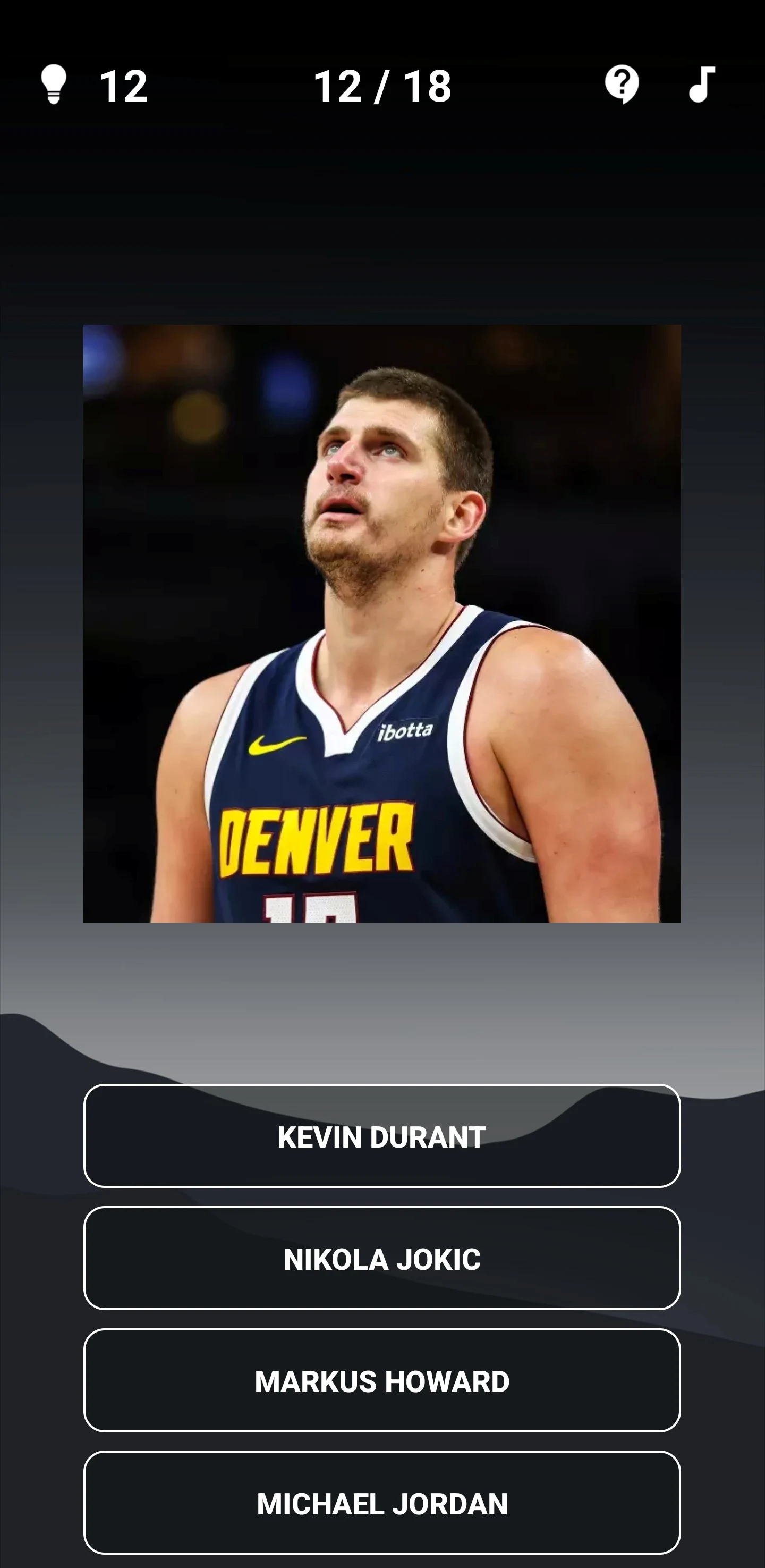 Guess Basketball Player Quiz screenshot