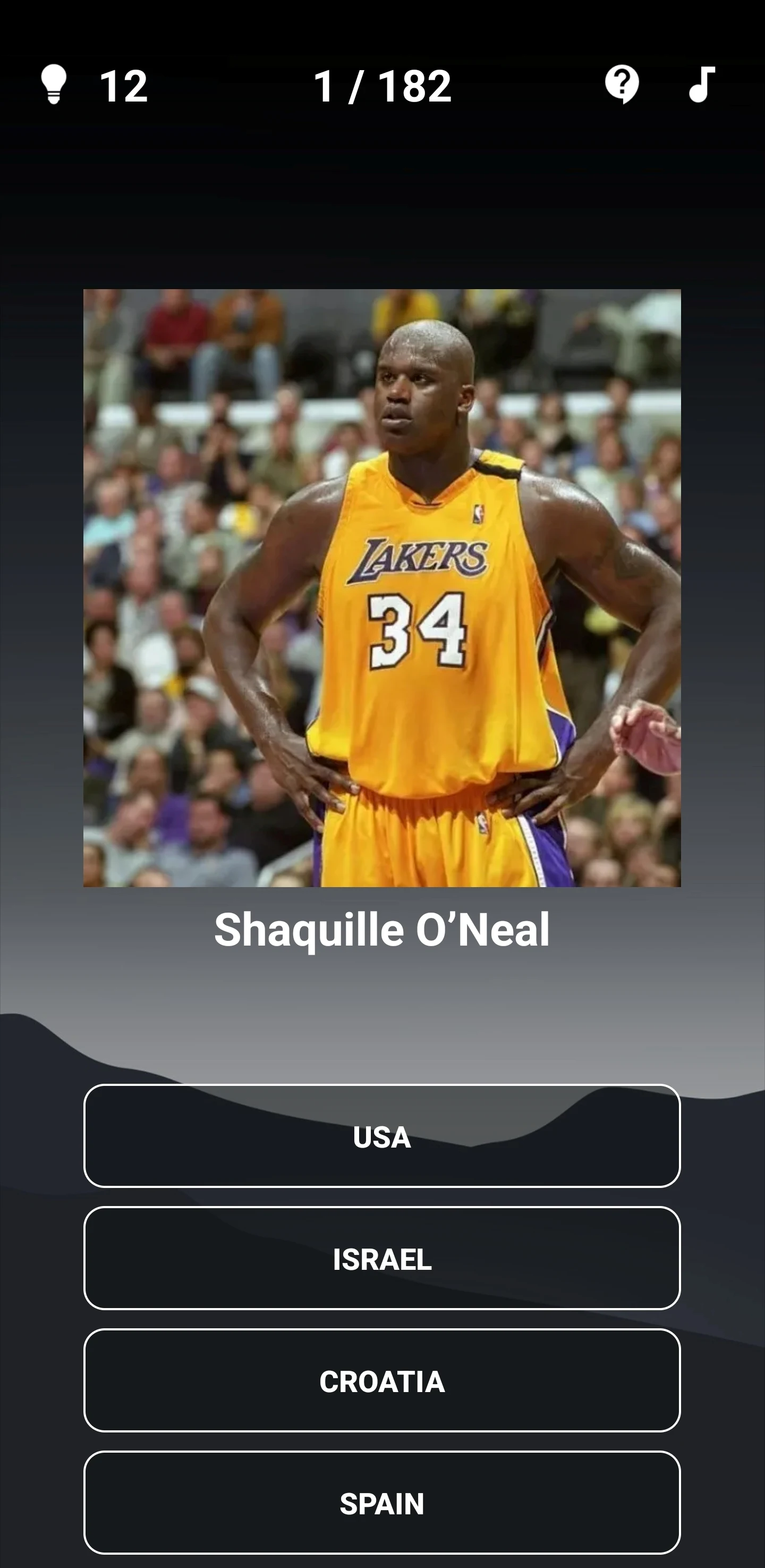 Guess Basketball Player Quiz screenshot